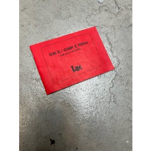 HK G36E / G36K E RIFLES MANUAL