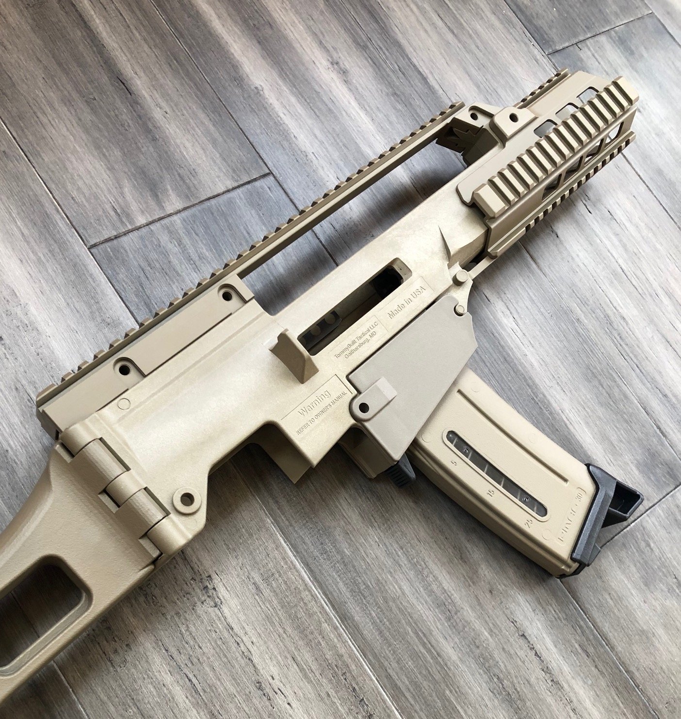 Low Rise Top Rail FDE