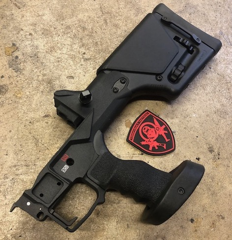 PSG8 Lower/Stock Adapter Complete Accepts AR fire controls 