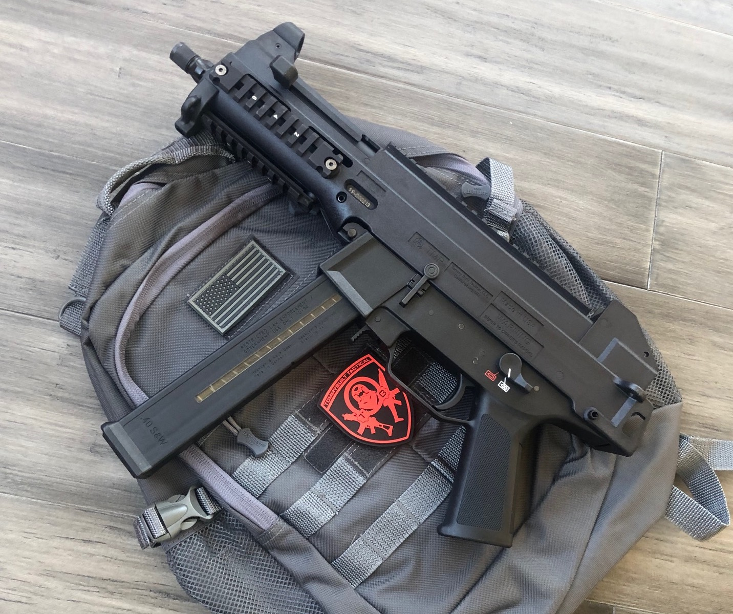 TMP .40 cal pistol