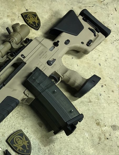 PSG8 Lower/Stock Adapter Complete Accepts AR fire controls 